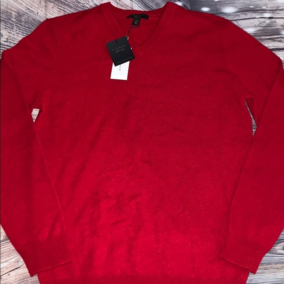 Cashmere club room luxury red sweater - Picture 2 of 3
